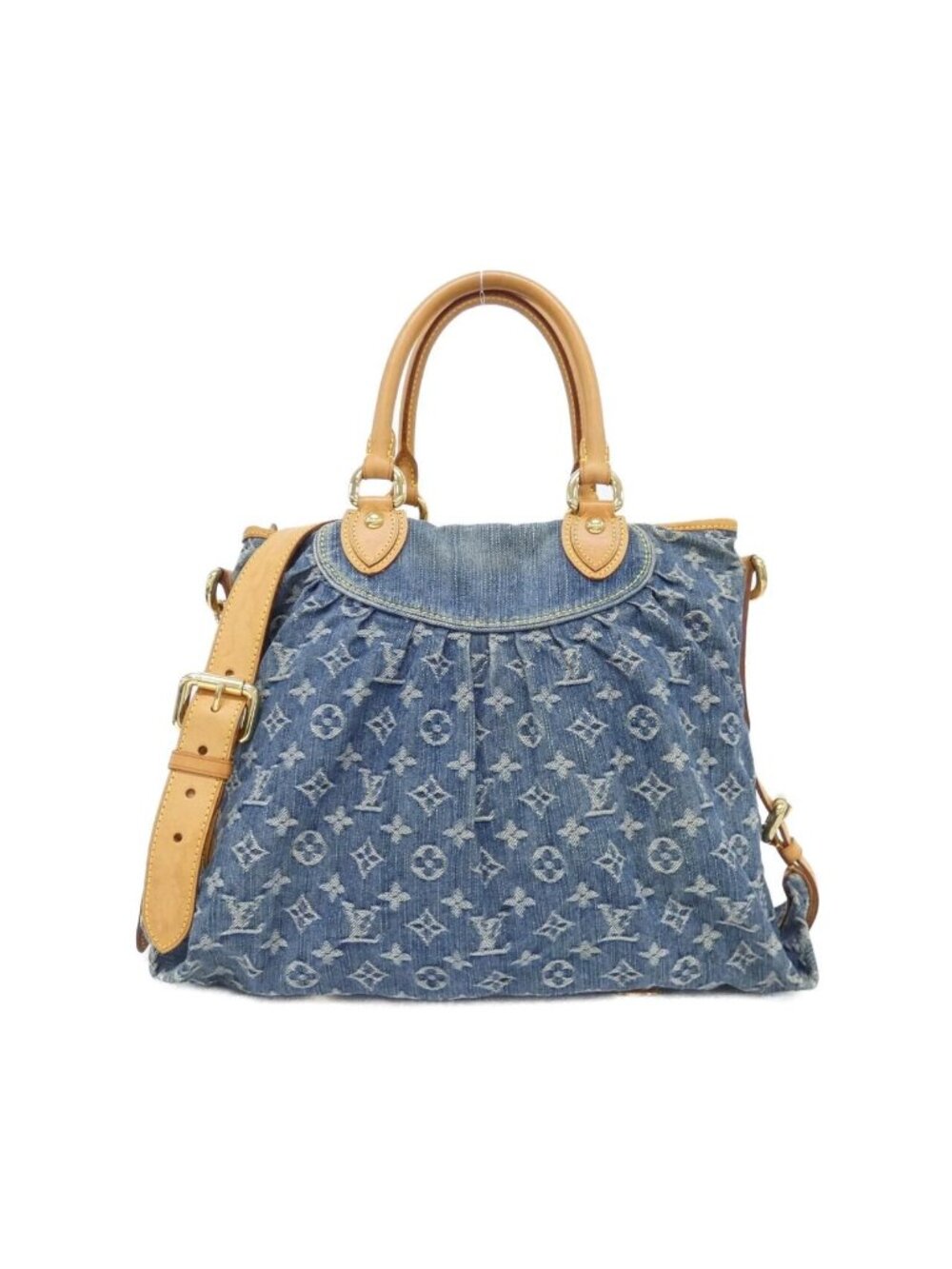 Louis Vuitton Monogram Denim Neo Cabby MM Bag